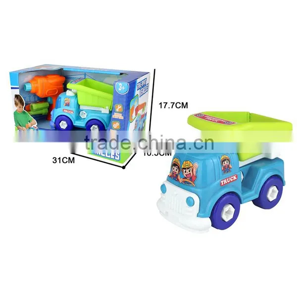 DIY Construction Vehicles Toys Kids Assembly Car Toys photo-3