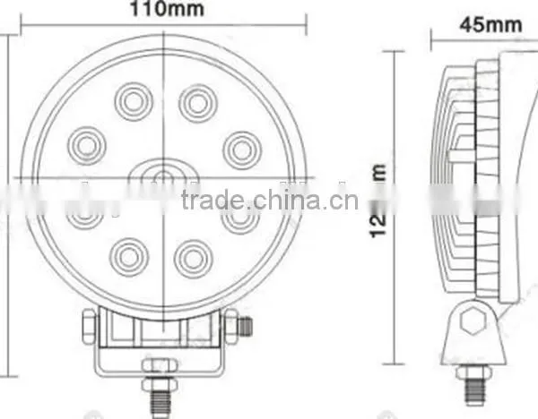 Big Sale Auto LED Work Light, IP67 LED Driving Light, LED Work Light 24w photo-2