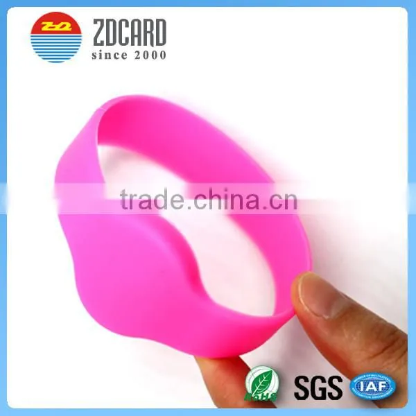 Waterproof Silicone Bracelets Rfid Custom Rfid Wristbands for Swimming Pool or Festival Event photo-6