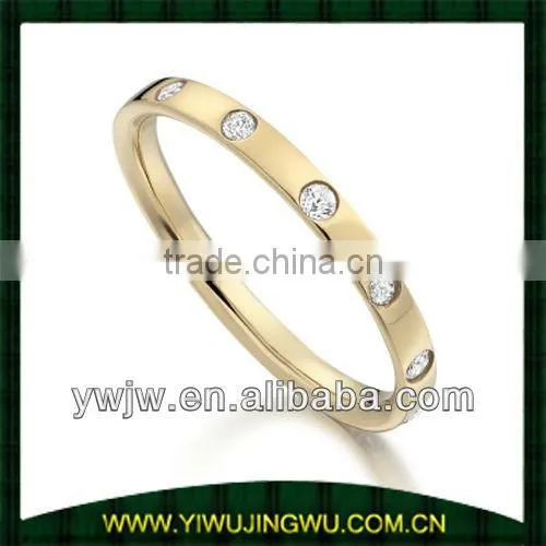 18k Gold Ring Designs for Girls(JW-G10527)