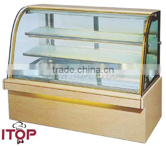 Single Curve Bakery Refrigerator Showcase photo-2