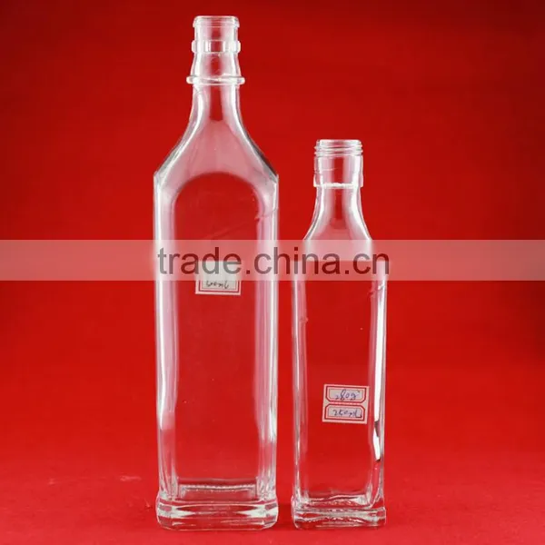Good Quality Vase Shape Wine Bottles Opal White Bottles 750ml Transparent Glass Bottles photo-4