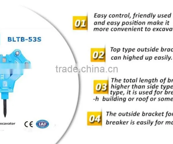 BLTB-53S Hydraulic Hammers,rock Mining Breaker Tool,rock Breaker,breaker Hammer,mining Breaker,at the Good Price photo-2