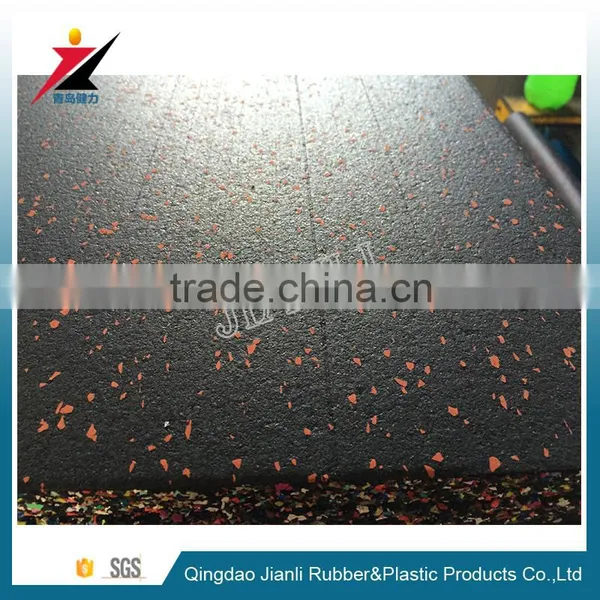 High Density Cheap Rubber GYM Floor Mat, Elastic Anti Slip Rubber Mat photo-2
