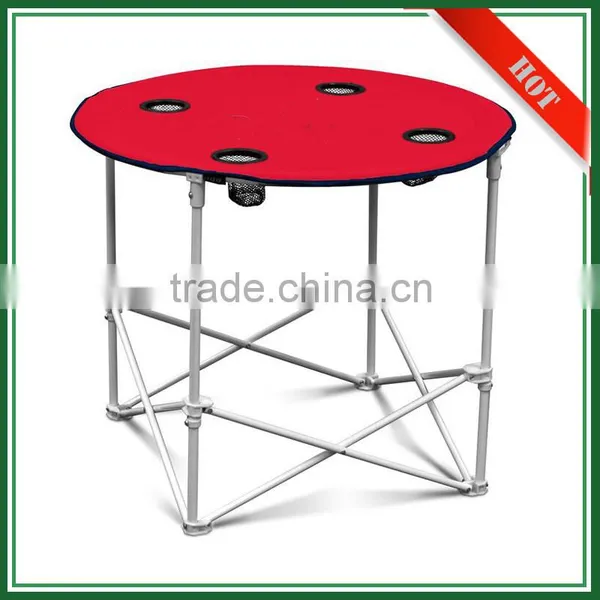 600D Folded Outdoor Specific Use Camp Portable Folding Round Table photo-2
