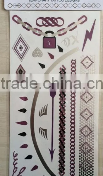 New Design Flash Metallic Tattoo photo-4