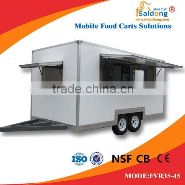 Stainless Food Cart/Kiosk Food Cart/Food Cart Trailer For Sale