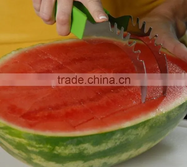 Security Stainless Steel Watermelon Slicer Corer Very Convenient photo-5