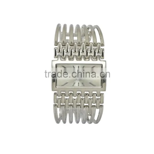 New Models Exclusive Design Square Case Big Bracelet Band Watch Stainless Steel Back Women photo-3