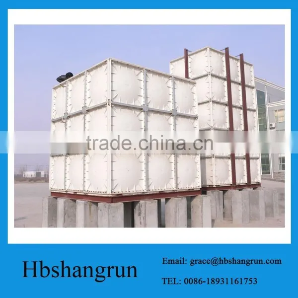 GRP FRP SMC Sectional Water Storage Tank For Fire Fighting and Drinking Water Storage photo-4