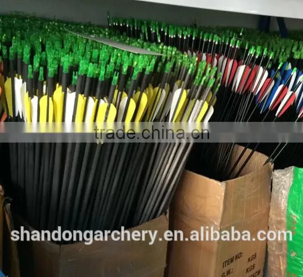 30 Inch Pure Carbon Arrows With Plactic Feather Vane for Sale photo-4