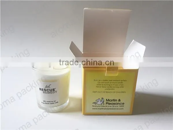 Custom Design Beautiful Luxury Candle Box Packing for Glass Candle Jar With Scented Candle photo-3