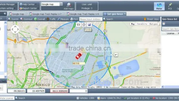 Professional GPS tracking software for GPS tracking server compatible with most of tracker at competitive price