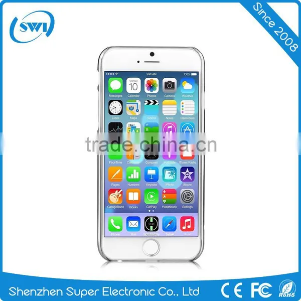 China Suppliers PC Electroplating Transparent Back Case Cover For IPhone 6 6S Plus photo-4
