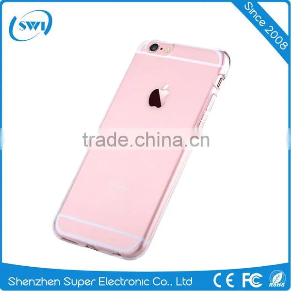 The Cheapest Transparent Clear PC Cover Case For Apple IPhone 6 6S photo-3
