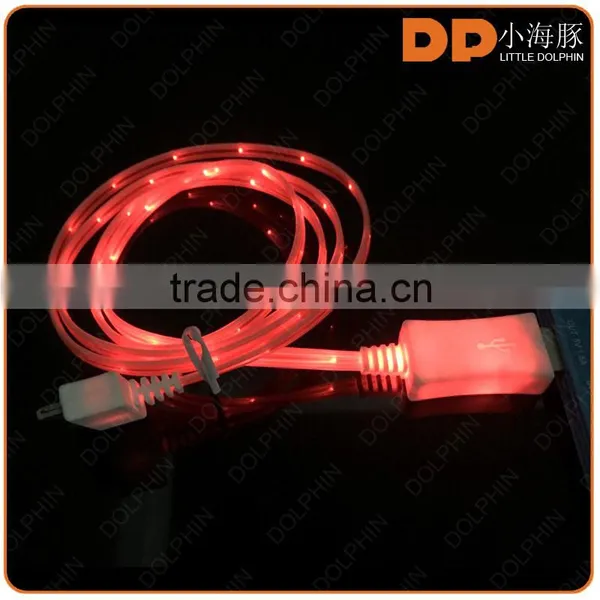New Premium Visible LED Light Micro USB Cable for Android Mobile Phone photo-3