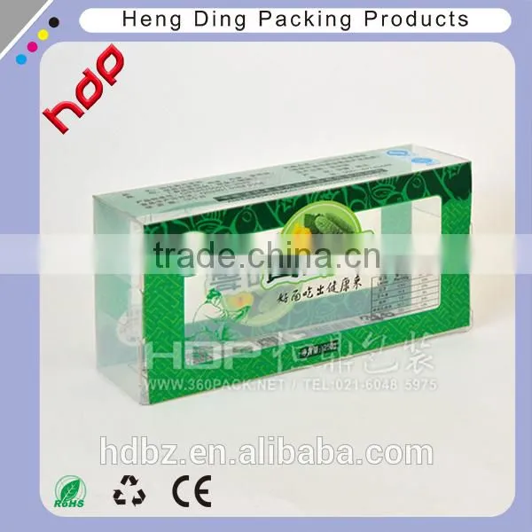 Hot Sale Soft Crease Tuck Top Clear Pvc Boxes for Baby Teether photo-5