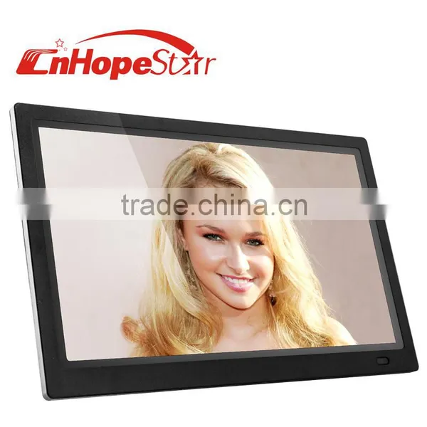 Usb sd Card Wall Mount Desktop 10inch Widescreen Advertising Display photo-3