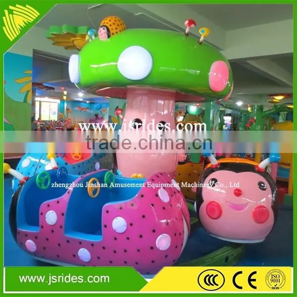 Ladybug Park Rides 8seats Mini Carousel Merry go Round for Sale photo-2