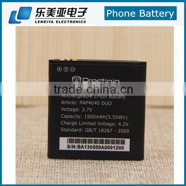 1500mah Li-ion Spice Mobile Battery for Prestigio MultiPhone PAP4040 DUO photo-2