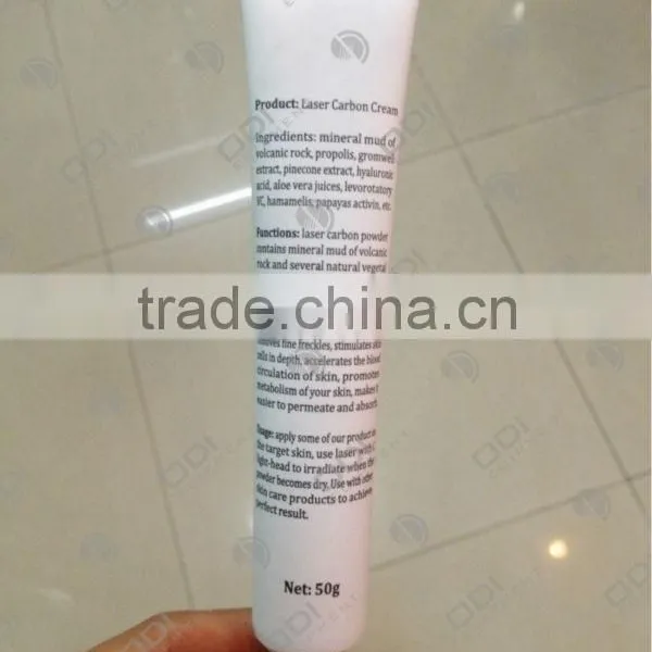 China Factory Best Black Doll Skin Rejuvenationcarbon Powder 50g Acne Treatment Laser Carbon Lotion photo-3