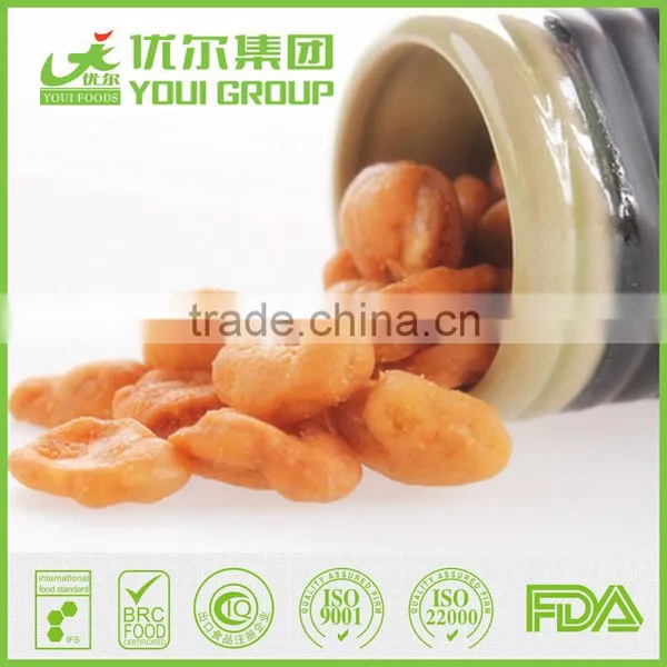 Certificate Garlic Coated Broad Bean Chips, Fava Bean photo-3