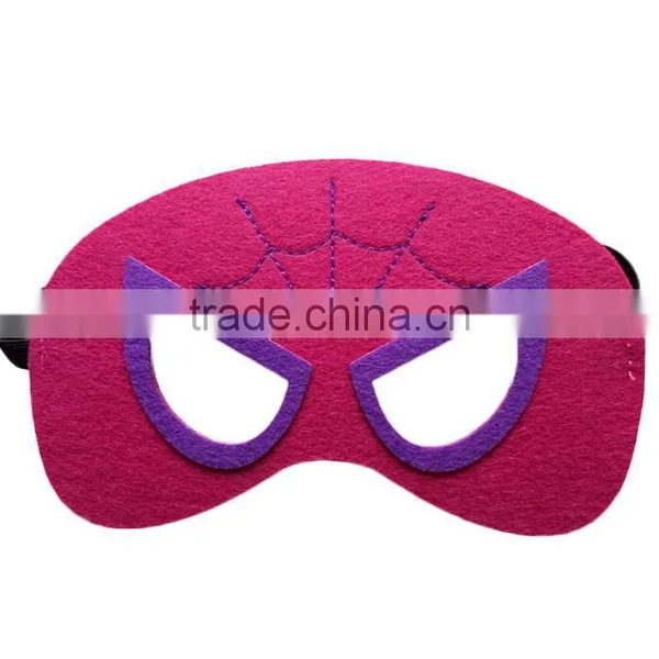 Wholesale Masquerade Black Party Eye Superhero Kids Cheap Felt Mask photo-6