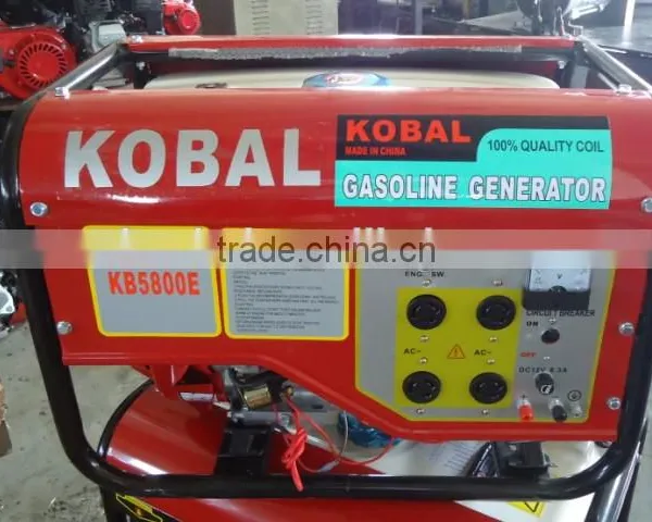 2015 Hot Generator Price India Gasoline Engines 5kw Gasoline and Petrol Engines Generators HT-6500A photo-3