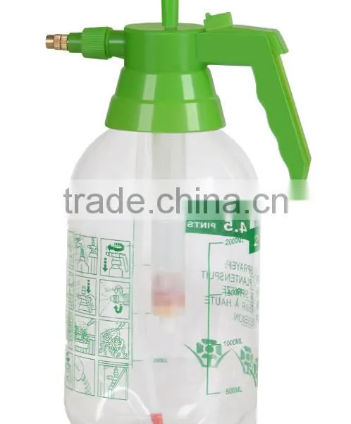 Hand Home1L Sprayer/pressure ;transparent 1L Trigger Sprayer