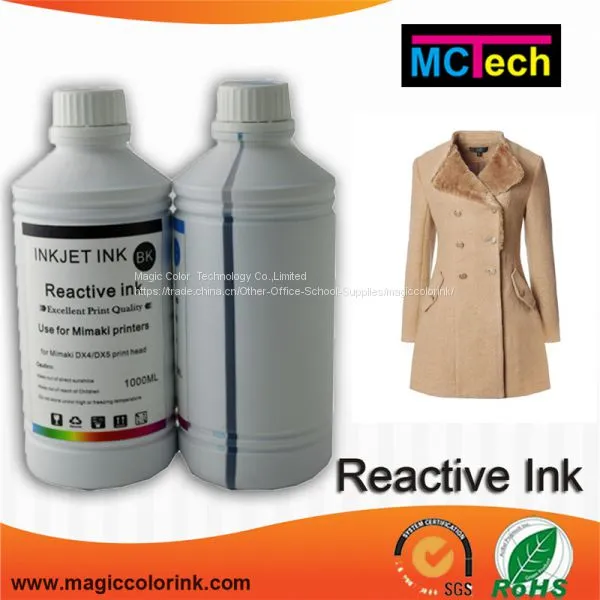 Magiccolor Best Products Bulk Reactive Dye Ink for Inkjet Printing With Epson/roland/mimaki/mutoh