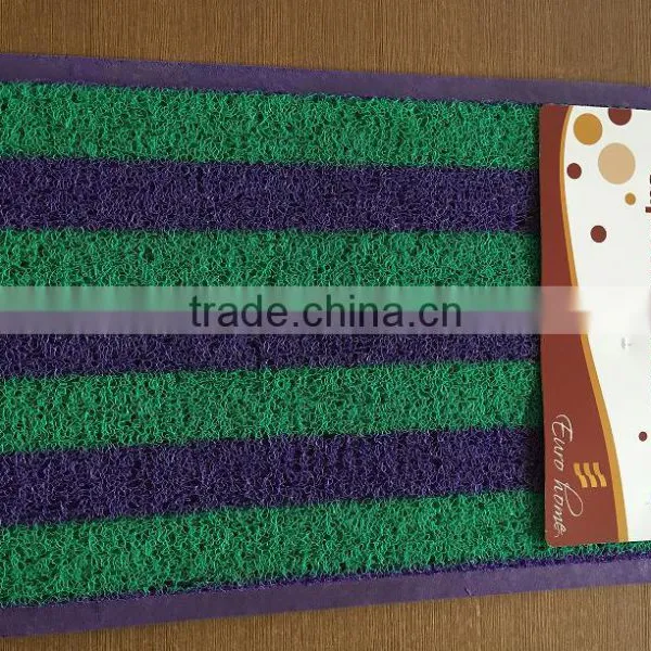 2016 HOT !!! 10mm Standard Duty Mat Home Designs Pvc Coil Material Washable