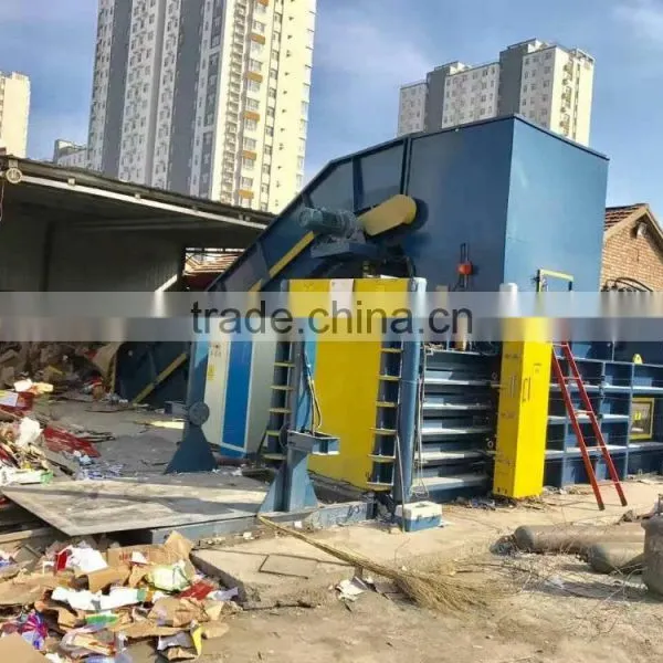 Automatic Horizontal Closed Door Baler, Baling Machine for Waste Paper, Carton, Cardboard photo-2