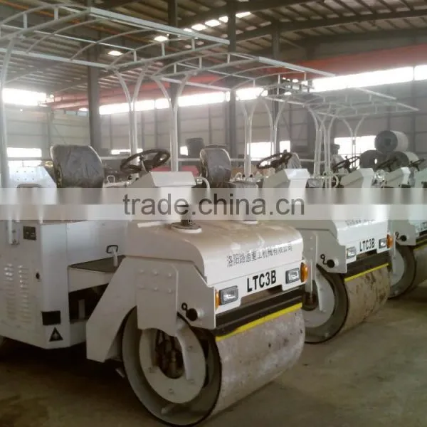 3 Ton Small Road Roller Lutong Double Drum Vibratory Roller LTC3B photo-4
