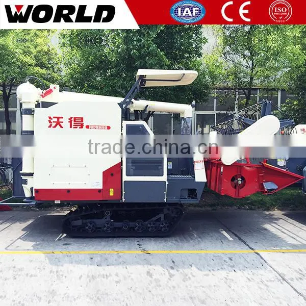 65HP WORLD Brand 4LZ-3.0 Mini Paddy Rice Soybean Combine Harvester for Sale photo-4