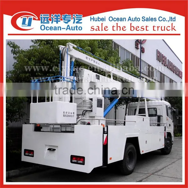 New Condition 20-22m Telescopic Aerial Platform Truck photo-4