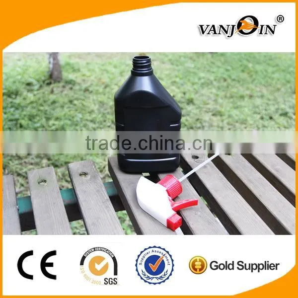 20 oz Black Detergents HDPE Bottles With Trigger Spray photo-2