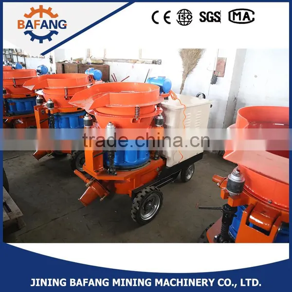 Variable Output Dry Spray Refractory Shotcrete Guniting Machine photo-4