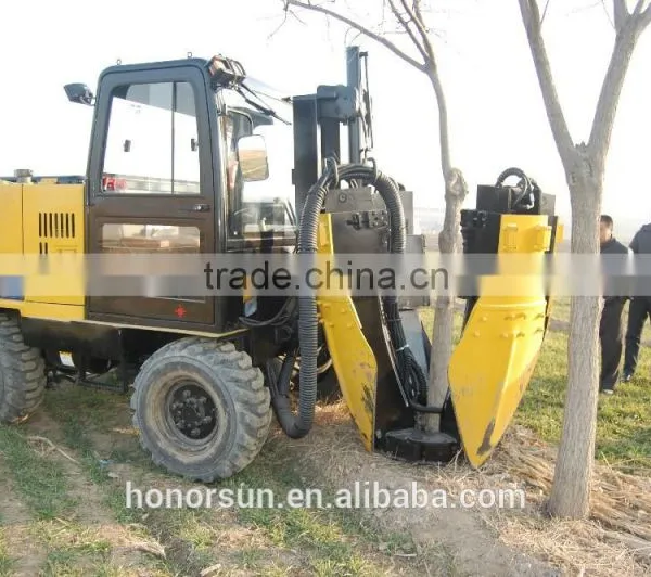 Crawler Hydraulic Tree Spade With CE