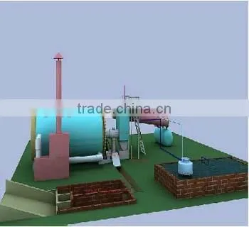 Small Plastic Pyrolysis Machine/Plastic Film Pyrolysis Machine