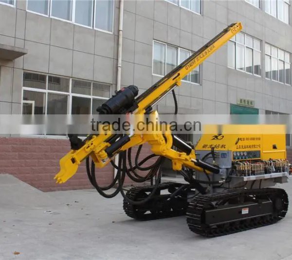 High Air Pressure Crawler Hydraulic Drilling Rig G140YF For Depth 60 Meters photo-5