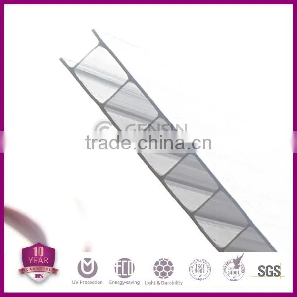 High Quality 2100*5800mm Hollow 8mm Polycarbonate Sheet