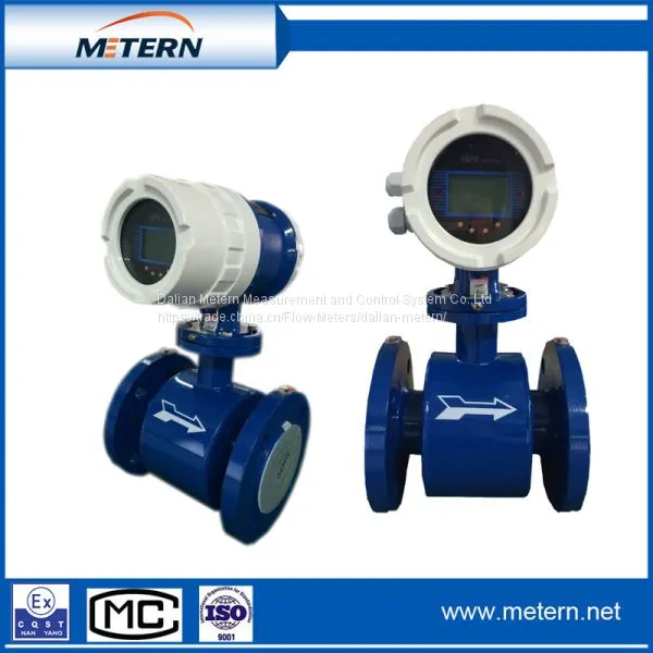 4-20ma +pulse Sewage Water Electromagnetic Flow Meter photo-4