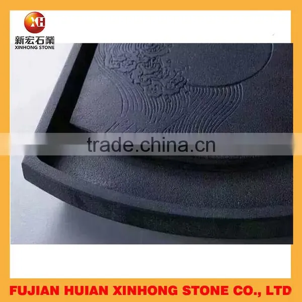 Hollow Out Drainage Black Tea Tray photo-3