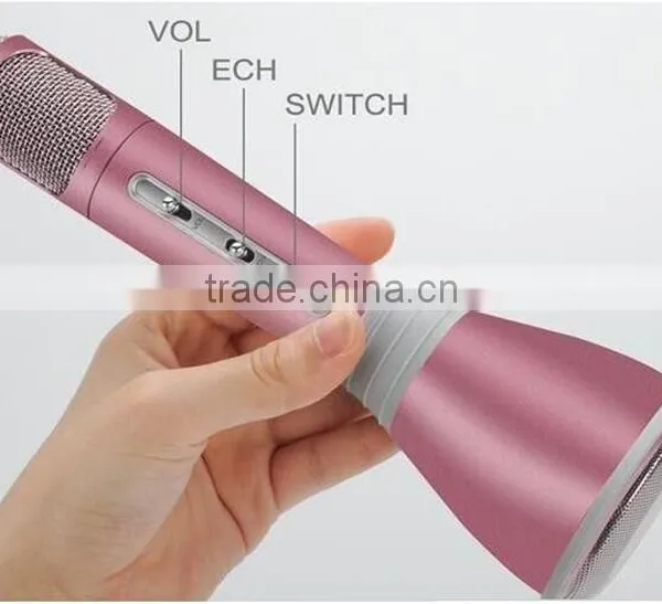 Wireless Bluetooth Mini Personal Portable Karaoke KTV Mobile Microphone Mini Portable Karaoke Microphone for Smartphones photo-2