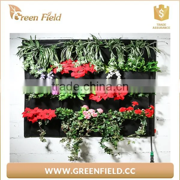 Newest Wall Hanging Planter Vertical Felt Garden Plant Grow Container Bags photo-6