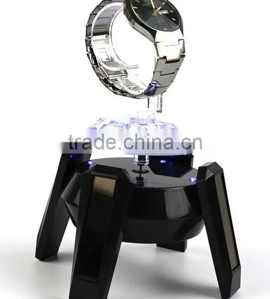 Rotating Solar Display Turntable With LED Light photo-4