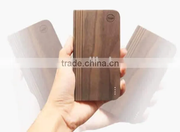 5500mAh Portable Wooden Power Bank photo-2