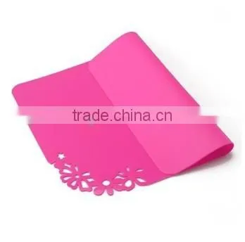 2014 Colorized Flowers Silicone Lace Mat photo-2