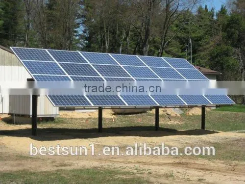 6000w Domestic Use Solar and Wind Power Hybrid System photo-6