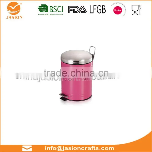 20 Litre Red Glossy Metallic Pedal Bin With Inner Bucket Recycle Garbage Can Trash Waste Eco Kitchen Dustbin photo-6